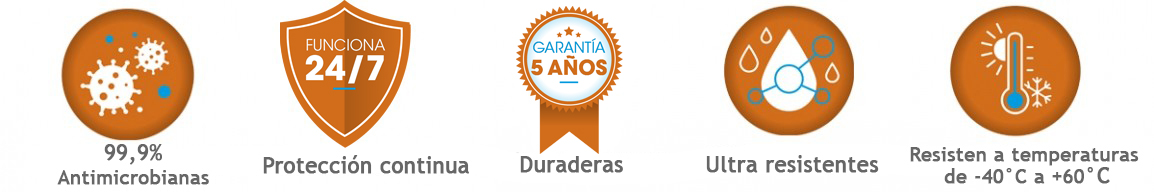 etiquetas antimicrobiche