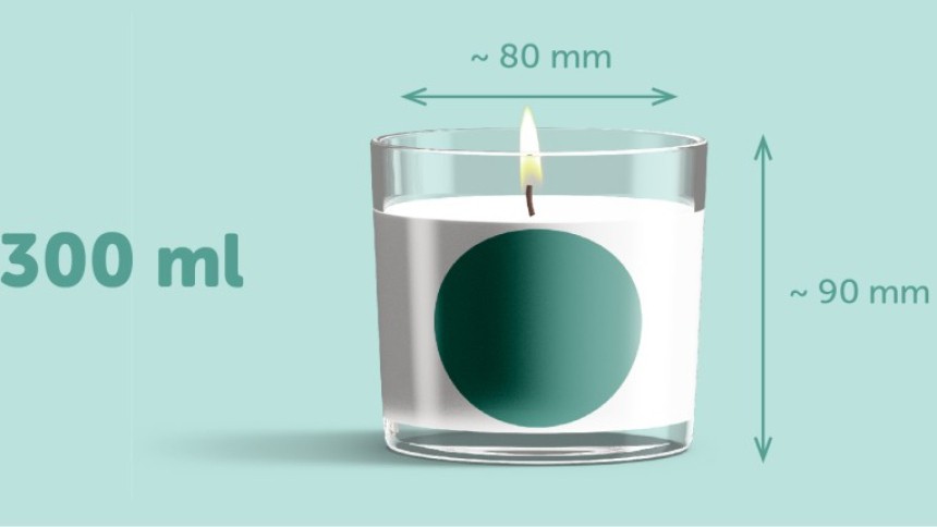 etiquetas para velas