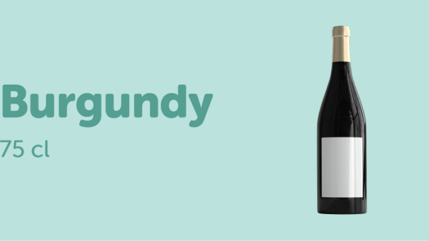 Adecuada para las botellas de vino de 75cl