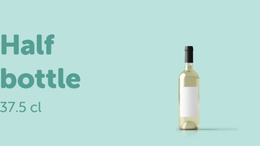 Tamaños de la etiqueta recomendados para las botellas de vino