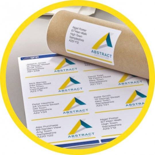 Etiquetas de direcciones personalizadas