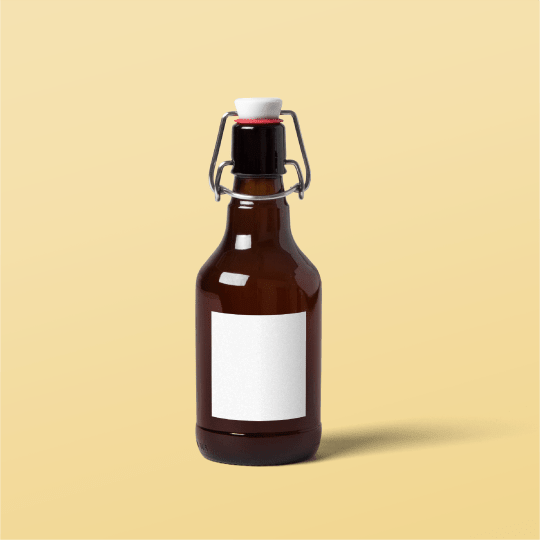 Guía de las medidas de etiquetas para botellas de cerveza