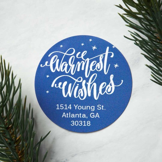 etiquetas adhesivas navidad