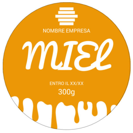 Plantilla predefinidas para la miel