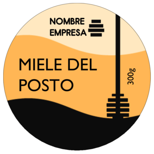 Plantilla predefinidas para la miel