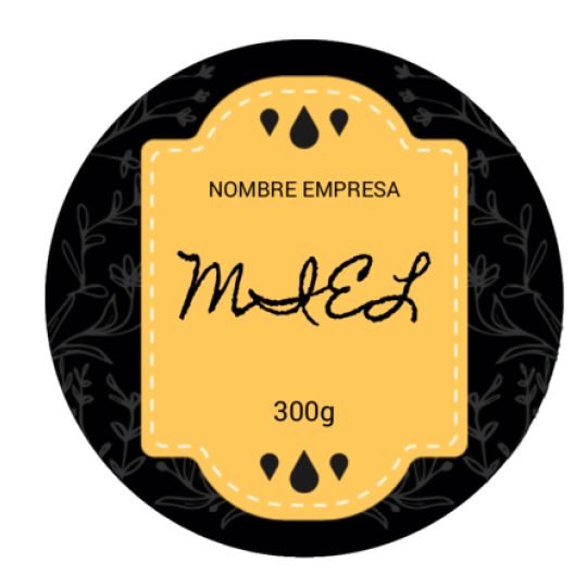 Plantilla predefinidas para la miel