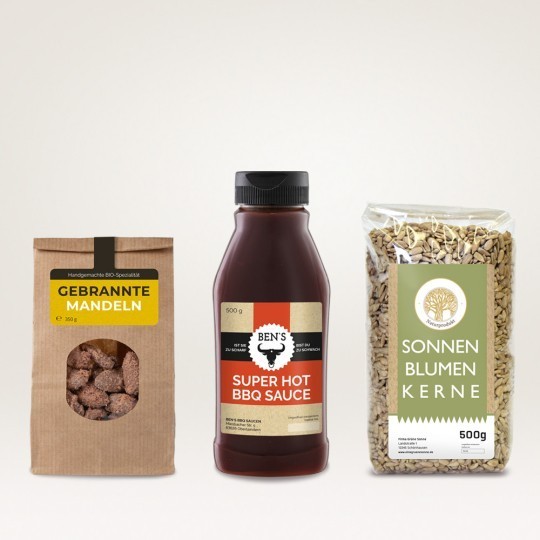 Alimentos con etiquetas personalizadas