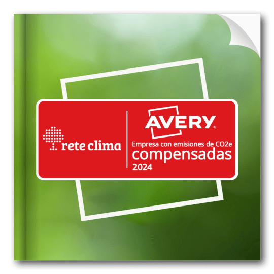Libro con logotipo para la compensación de CO2