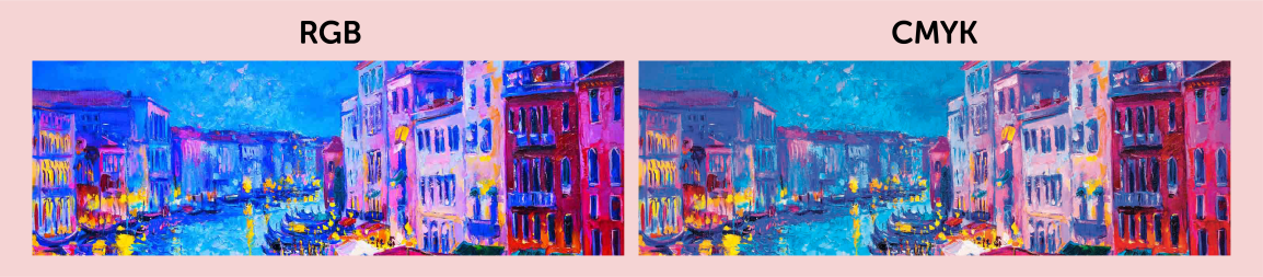 Imprimir etiquetas adhesivas rgb vs cmyk
