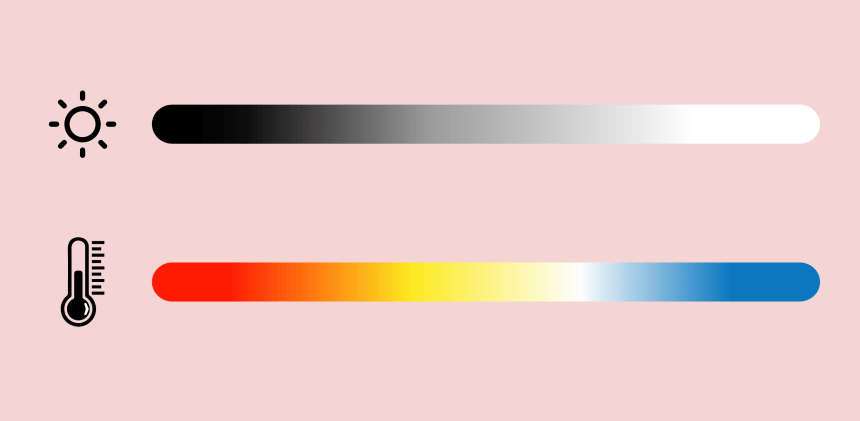 Screen colour
