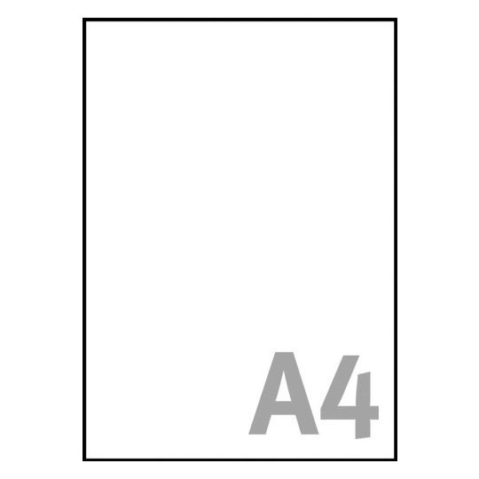 Papel fotográfico blanco brillante 2798 210 x 297 mm
