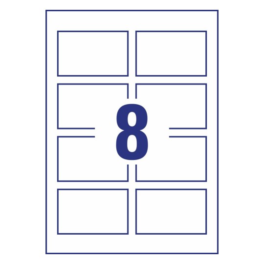 Tarjetas de visita blancas C32015-25 85 x 54 mm