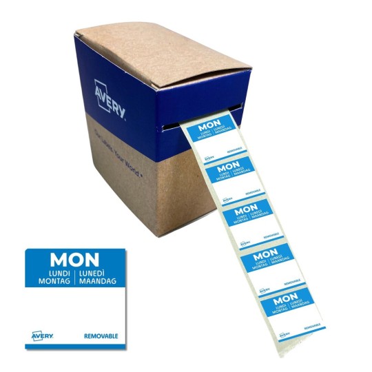Etiquetas de papel para trazabilidad alimentaria diaria DLSMONREV-1000
