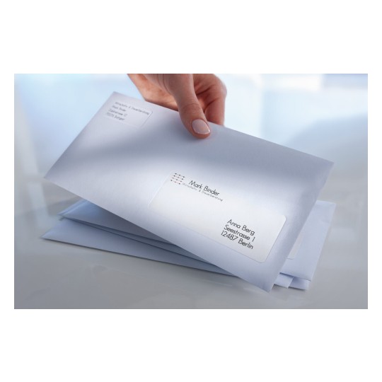 L7651-100 5701044460816 Etikett Adress Laser Weiss anw