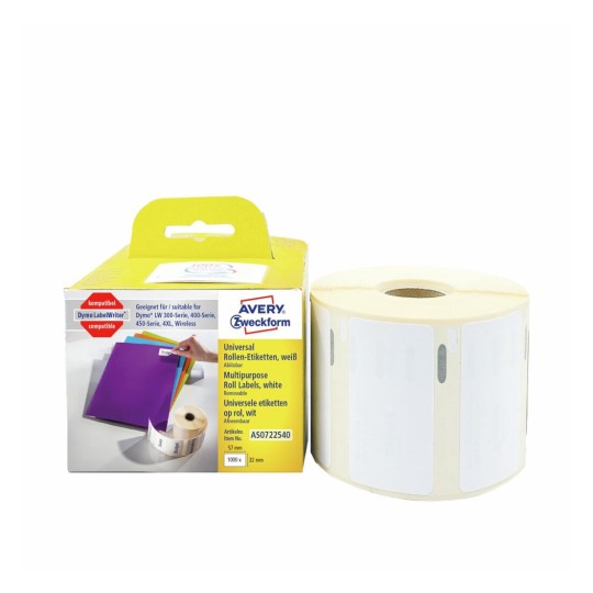 Etiquetas multiuso en rollo AS0722540