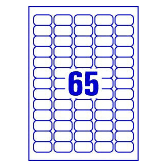 Avery J8651 Plantilla en word Avery