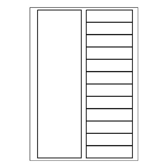 Avery L7411 12 Plantilla En Word Avery