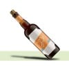 Botellas de vino con etiqueta adhesiva rectangular personalizada