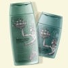 Baño de espuma con etiquetas adhesivas impermeables personalizadas que describen el producto