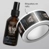un rollo de etiquetas personalizadas para cosméticos