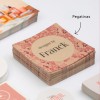 Pegatinas personalizadas en papel kraft
