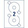 Etiquetas para CD L6043-25 Ø 117 mm