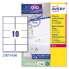 Etiquetas adhesivas blancas Ultragrip L7173-100 Contenido: 1000 Etiquetas / 100 Hoja