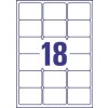 Etiquetas adhesivas removibles L6025REV-25 63.5 x 46.6 mm