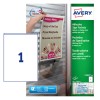 Bolsillos adhesivos para carteles L7083-10