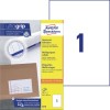 Etiquetas blancas multiuso 3478 Contenido: 100 Etiquetas / 100 Hojas