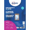 Portanombres A6 en cartón 4839XL