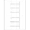 Separadores trasparente de colores 05614501 210 x 297 mm