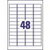 Etiquetas blancas no removibles L6145-20 45.7 x 25.4 mm