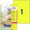 Etiquetas fluorescentes removibles L6006-20 Contenido: 20 Etiquetas / 20 Hoja