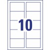 Tarjetas de visita blancas C32025-25 85 x 54 mm