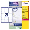 Etiquetas adhesivas blancas Ultragrip L7160-250 Contenido: 5250 Etiquetas / 250 Hoja