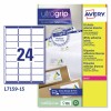 Etiquetas adhesivas blancas Ultragrip L7159-15 Contenido: 360 Etiquetas / 15 Hoja
