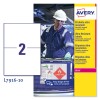 Etiquetas en polietileno blanco L7916-10 Contenido: 20 Etiquetas / 10 Hoja