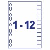 Separadores Index Maker™ blanco en cartón 01640061 210 x 297 mm