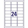 Etiquetas blancas no removibles L6146-20 63.5 x 33.9 mm
