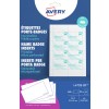 Cartulinas de papel para portanombres L4728-20