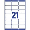 Etiquetas adhesivas blancas Ultragrip L7160-250 63.5 x 38.1 mm