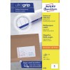 Etiquetas adhesivas blancas A5 6135