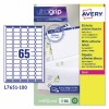 Etiquetas adhesivas blancas Ultragrip L7651-100 Contenido: 6500 Etiquetas / 100 Hoja
