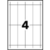 Portanombres de mesa en papel L4794-10 120 x 45 mm