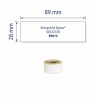 Etiquetas para sobres y paquetes en rollo AS0722370 28 x 89 mm