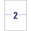 Etiquetas en polietileno blanco L7916-10 210 x 148 mm