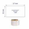 Etiquetas multiuso en rollo AS0722540 32 x 57 mm
