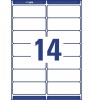 Etiquetas adhesivas blancas Ultragrip L7163-100 99.1 x 38.1 mm