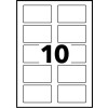 Identificativos adhesivos blancos para tejidos J4785-15 80 x 50 mm